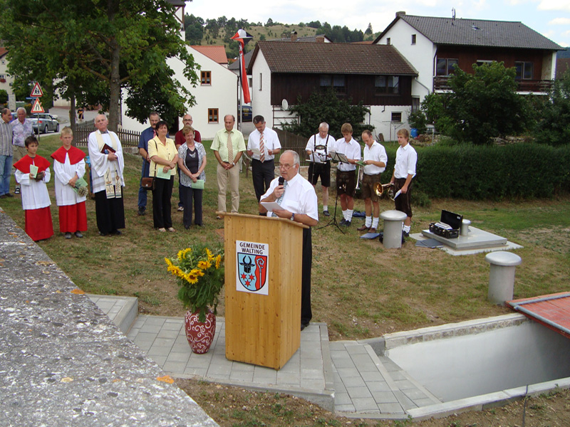 Wasser und Abwasser - Einweihung