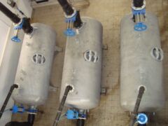 Pneumatische 3-Kessel-Anlage für Abwasser - System Oekermann