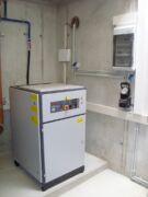 Pneumatische Abwasser-Förderung - Schraubenkompressor - System Oekermann