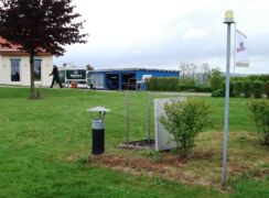 Pneumatische Abwasserförderung im Freizeitbereich - Lüftungsrohre und Einstieg