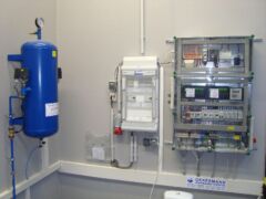 Steuerung einer pneumatischen Abwasserpumpstation in Bayern