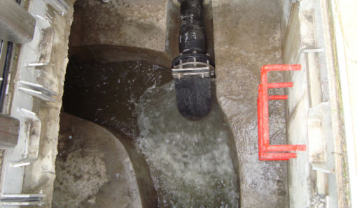 Übergabeschacht - Inbetriebnahme am 13.07.2012 - OEKERMANN Abwassertechnik